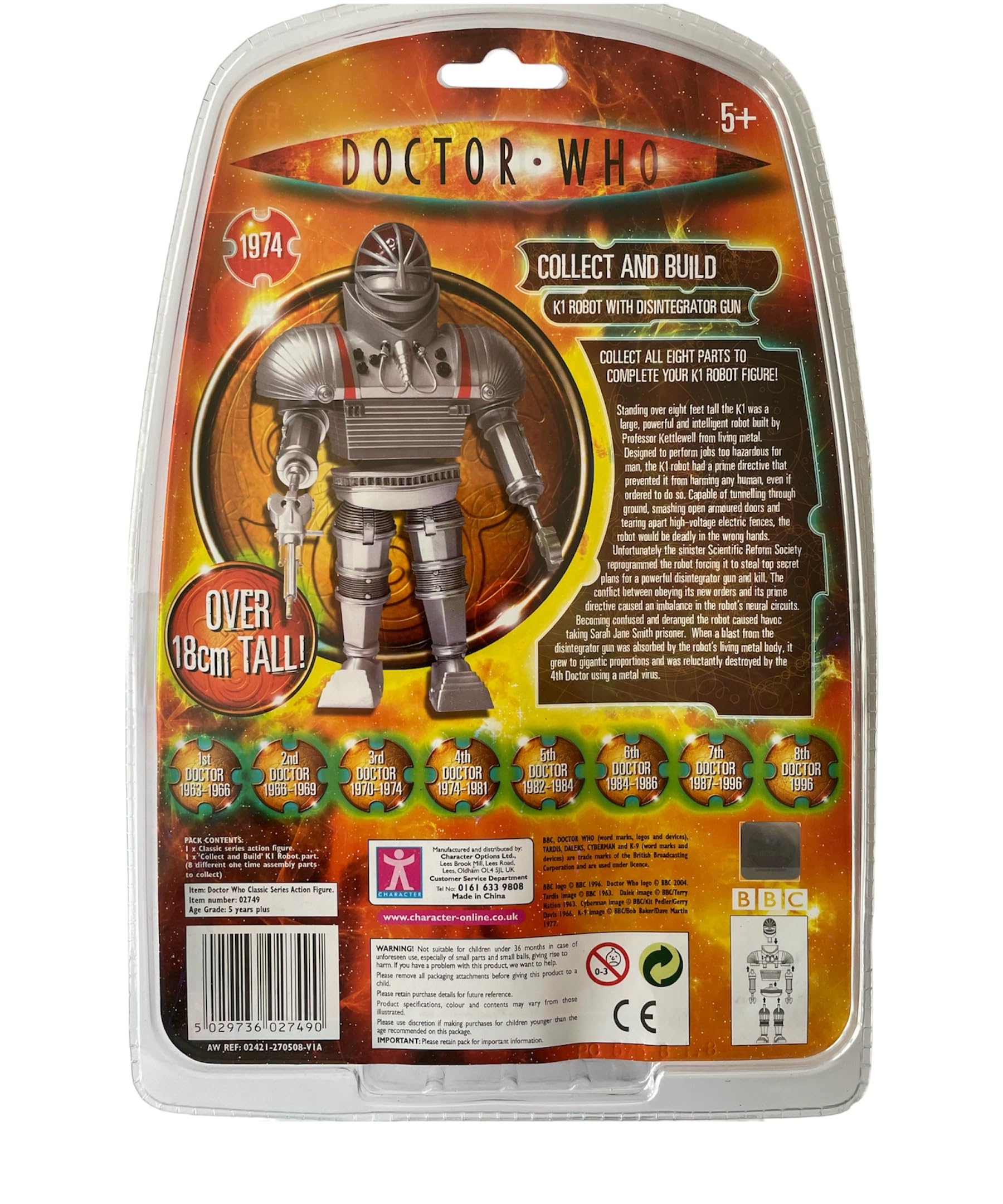 Doctor Who Classic Series Action Figures - SV7 Robot