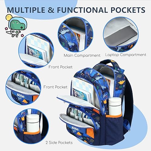 Miniatura 3 de Mochila preescolar para niños y niñas, bolsas escolares para niños y niñas, bolsas escolares para jardín de infantes