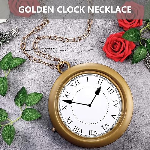 Miniatura 5 de Collar de reloj, disfraz de hombre, collar para hombre, collar para hombre, collar de reloj de cosplay, collar de reloj de fiesta, decoración de