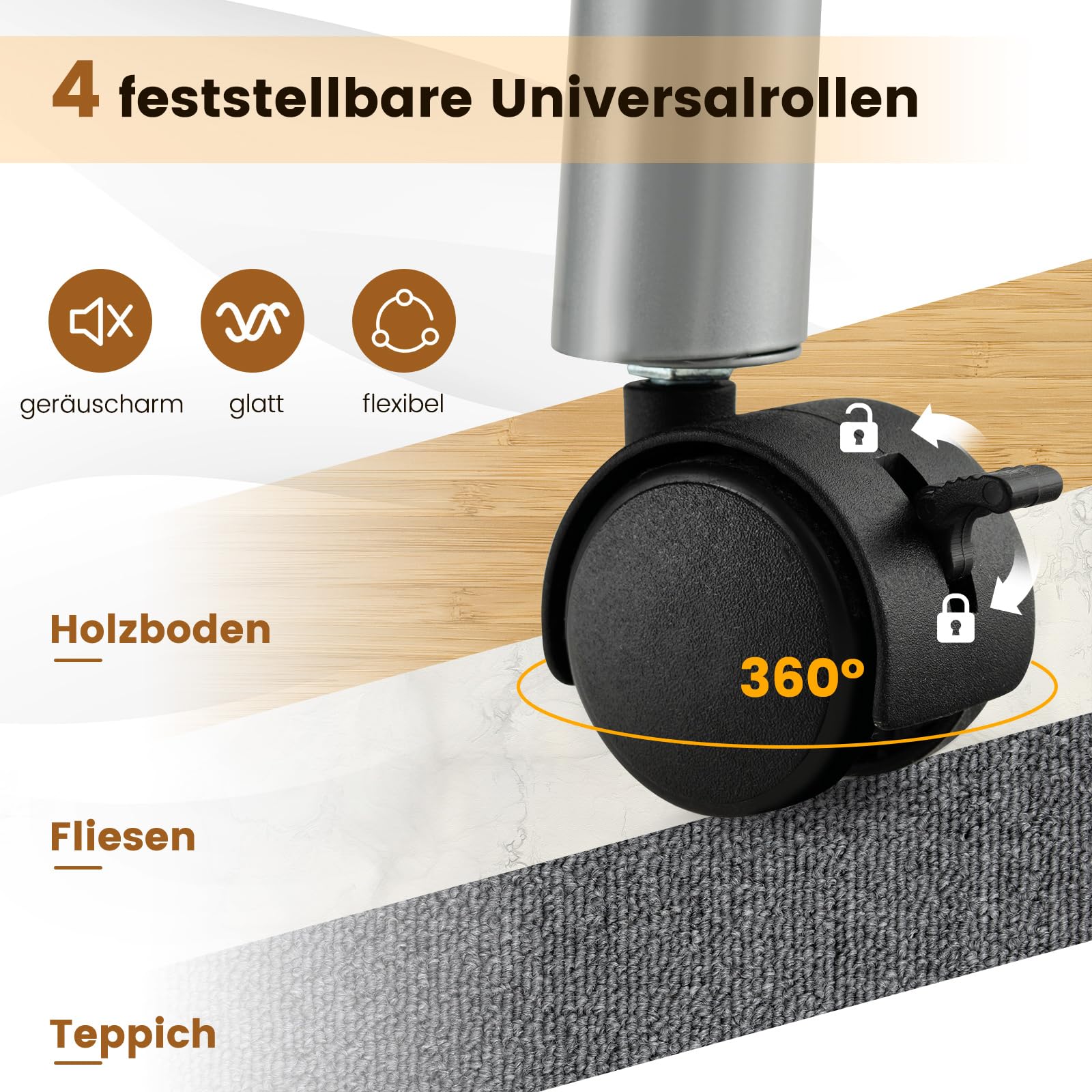 COSTWAY Maniküretisch klappbar, Nageltisch mit elektrischem Staubsammler, LED-Lampe, Handgelenkauflage, Tragetasche & Rollen, Maniküre Tisch Marmor Optik (Weiß)