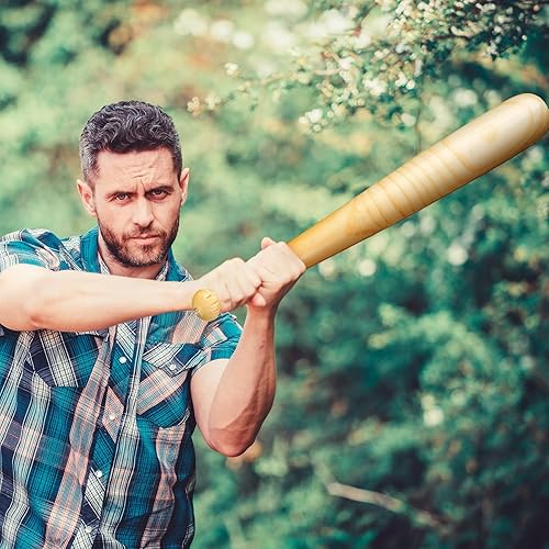 Miniatura 6 de Juego de 3 piezas de béisbol para playa, bate de béisbol, incluye pelota de playa de 11 pulgadas y 2 bates de béisbol inflables, recuerdos de fiesta