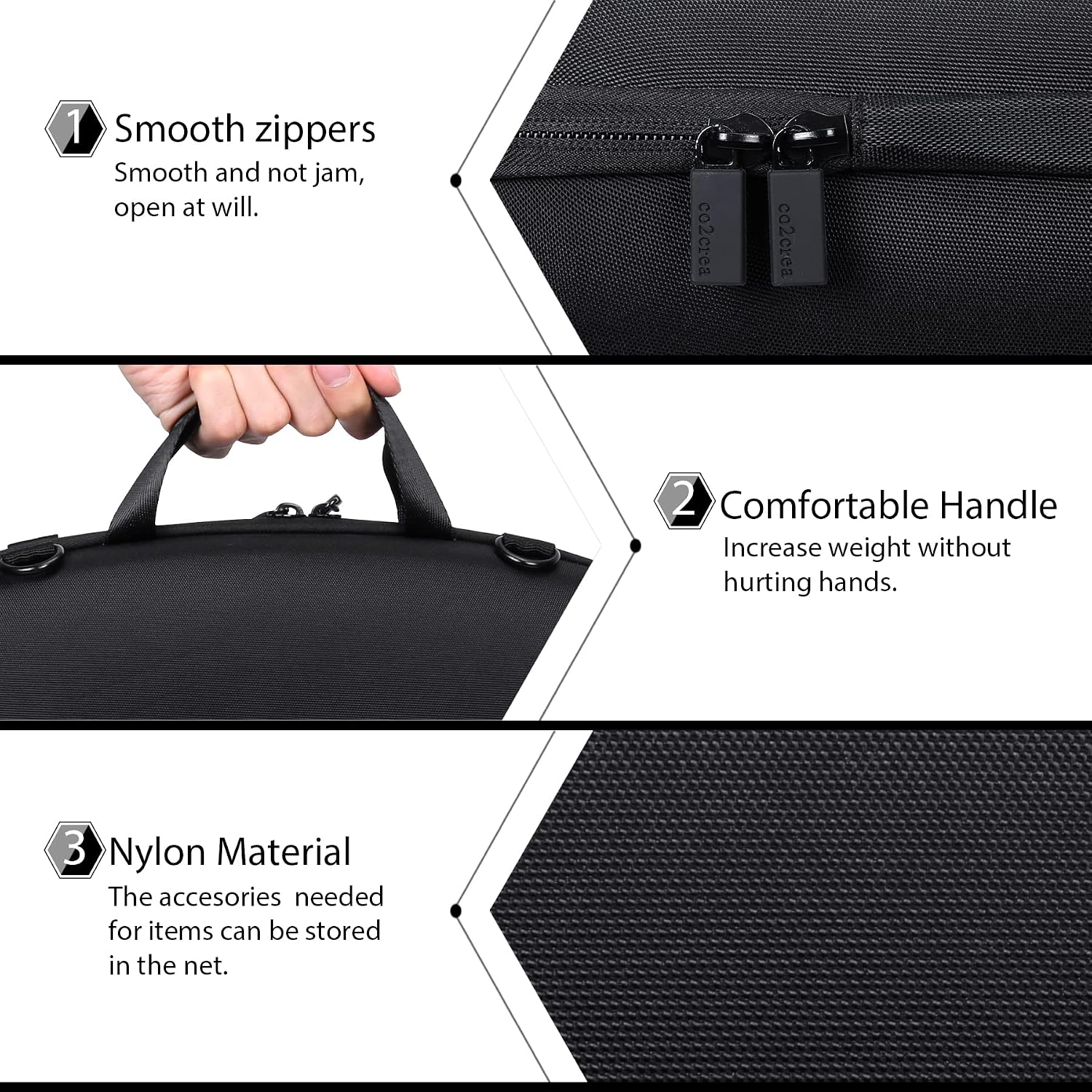 co2CREA Hard Travel Case Replacement for JBL Xtreme 2 Portable Wireless Bluetooth Speaker (Xtreme 2, Black Hard Case with Inner Blue)