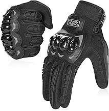 COFIT Guanti da Moto, Touchscreen sulle Dita, Guanti per corse in Motocicletta, per ATV BMX MTB Bicicletta, Arrampicata, Motocross e Altri Sport All'aperto