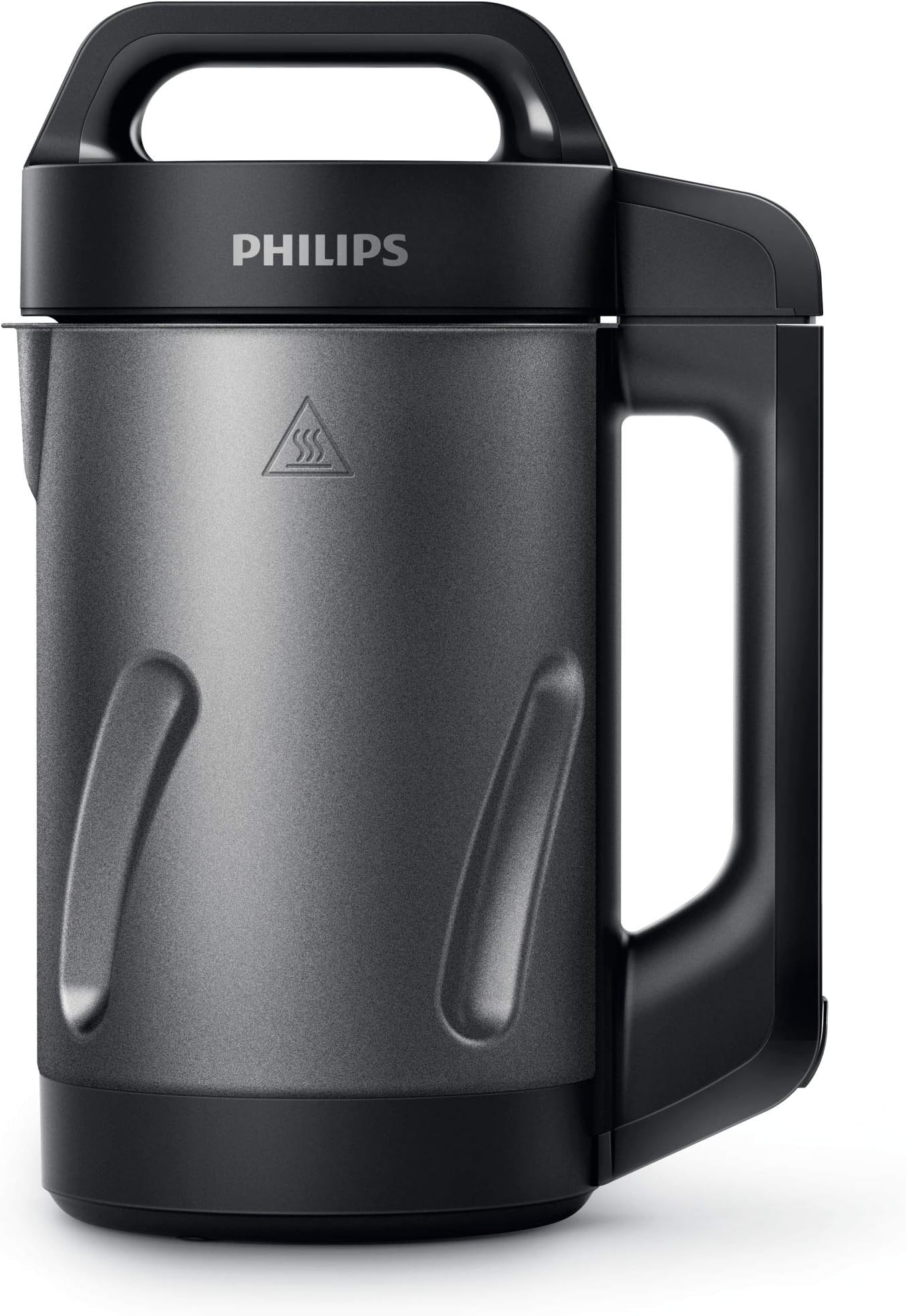 PHILIPS HR2204/70 Viva Collection Soup Maker (Black and Stainless Steel)
