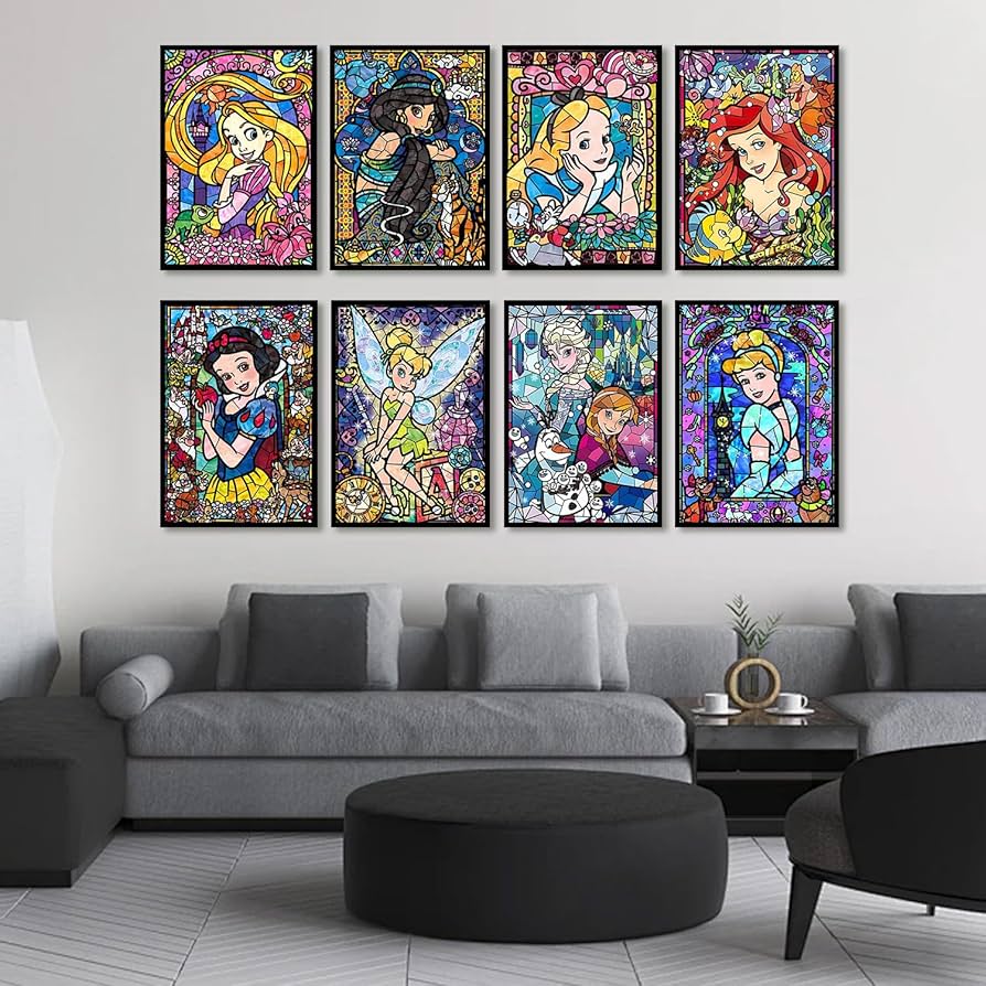 Amazon | GemZono 8パック フルドリル ダイヤモンドペイン