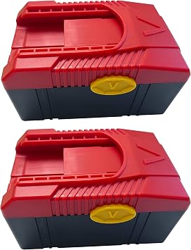 18v 4.0Ah, 2 pcs of Replace battery for Snap on CTB6187 CTB6185 CTB4187 CTB4185 CT6850 CT6855 CT6850DB CDR6850DB CTA6855 CDR6850 CDR6855 CDRU6855 CTRS6855 CTRS6850 CTRS6850DB 18volt 4000mAh