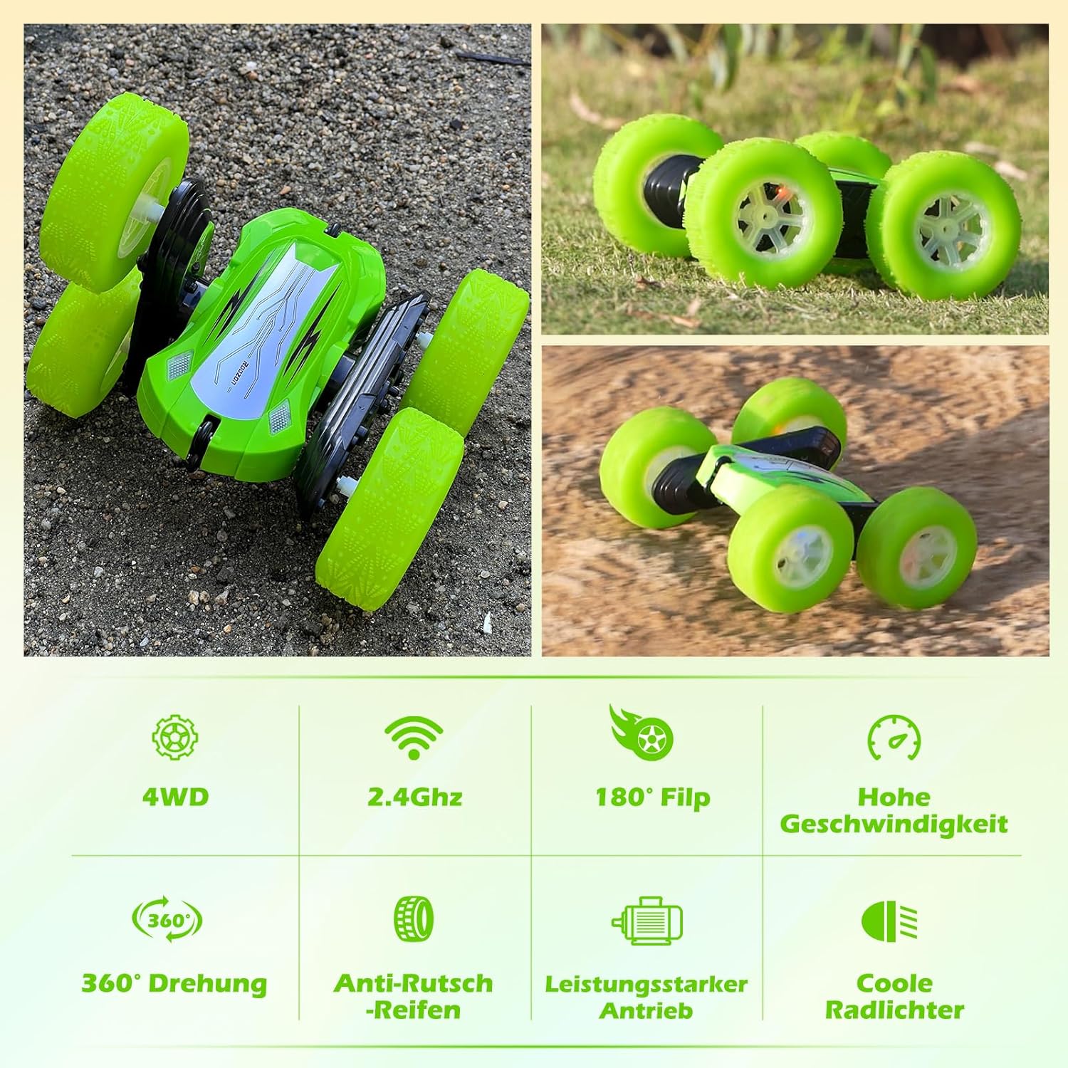 Ferngesteuertes Auto von Rodzon - Das ideale Geschenk für kleine Rennfahrer Photo 3