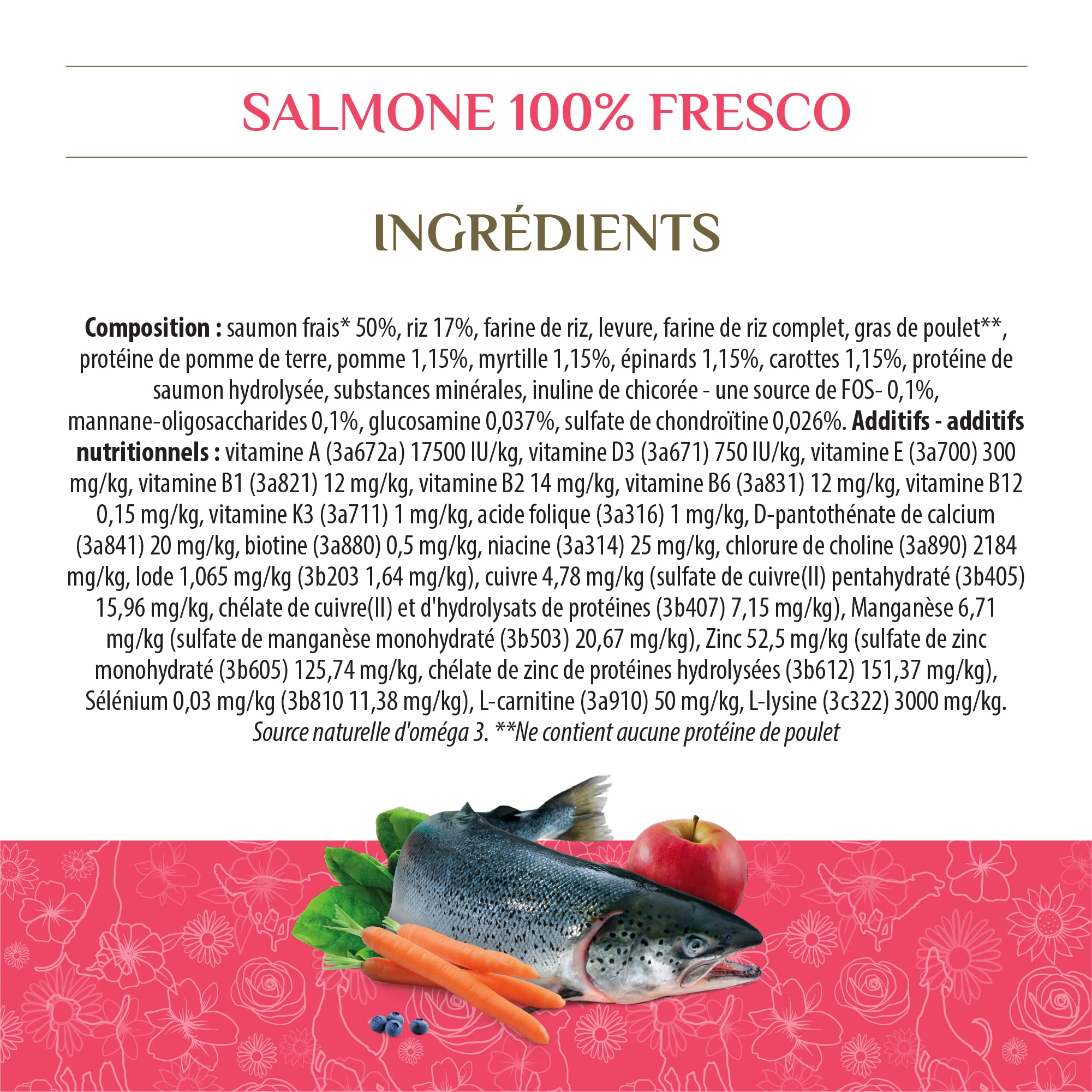 almo nature HFC Adult M-L, Crocchette per Cani Adulti - Salmone Fresco - Sacco da 8 kg