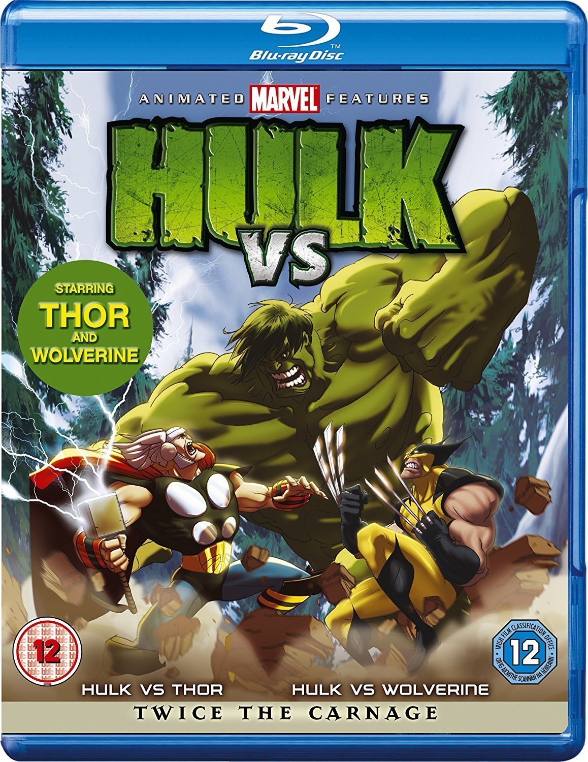 Hulk Vs [12] Blu-ray