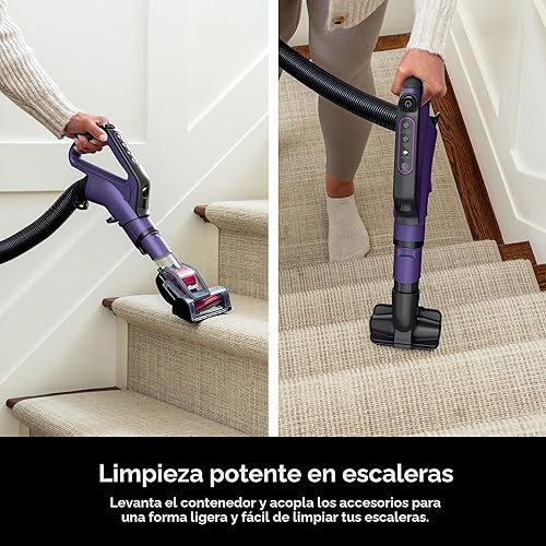 Miniatura 13 de Shark POWERDETECT AZ4002 - Aspiradora vertical con filtro HEPA, aspiradora resistente con potente succión para recoger el pelo de las mascotas,