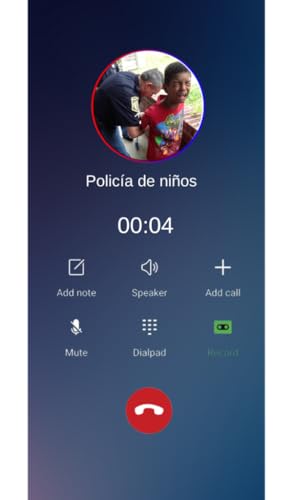 Policía de niños llamada falsa