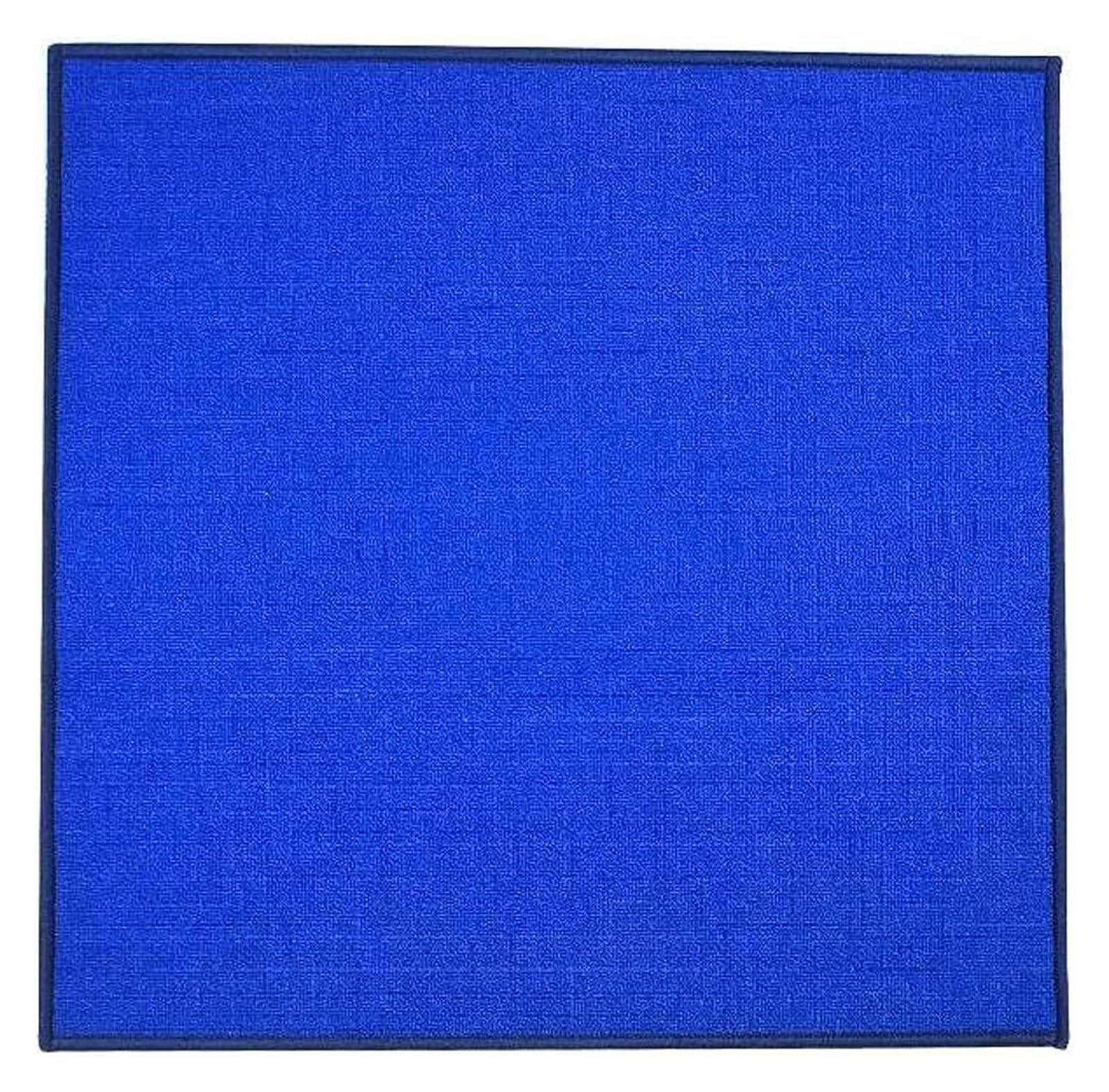 Kwadratowy obrus do gry, obrus kwadratowy obrus podkładka antypoślizgowa mata na blat uniwersalna do maty do gry karcianej obrus planszowy,(Blue,83 * 83cm)