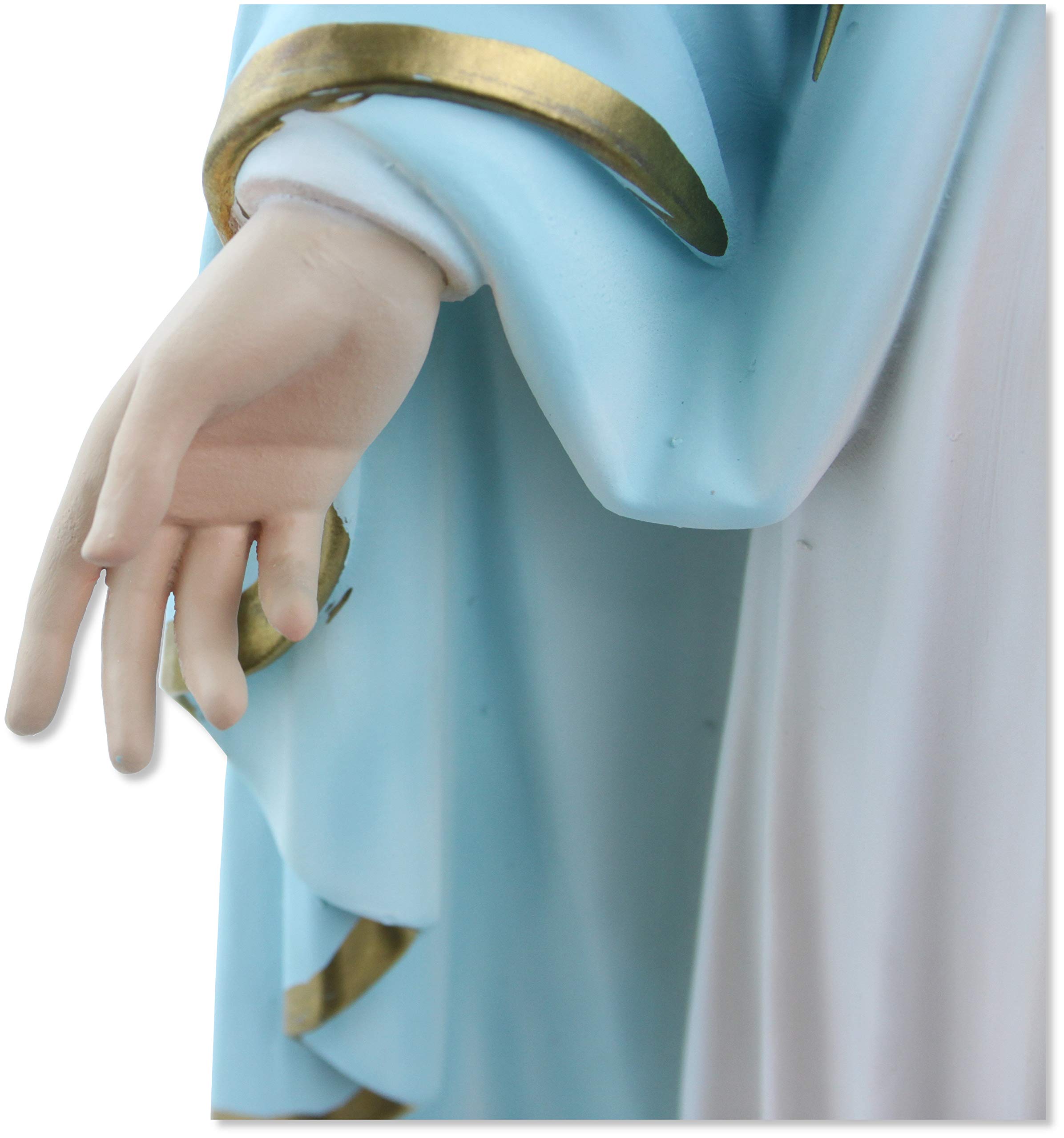 Statua Madonna Immacolata o Miracolosa in Resina - Cm 50 - MADE IN ITALY