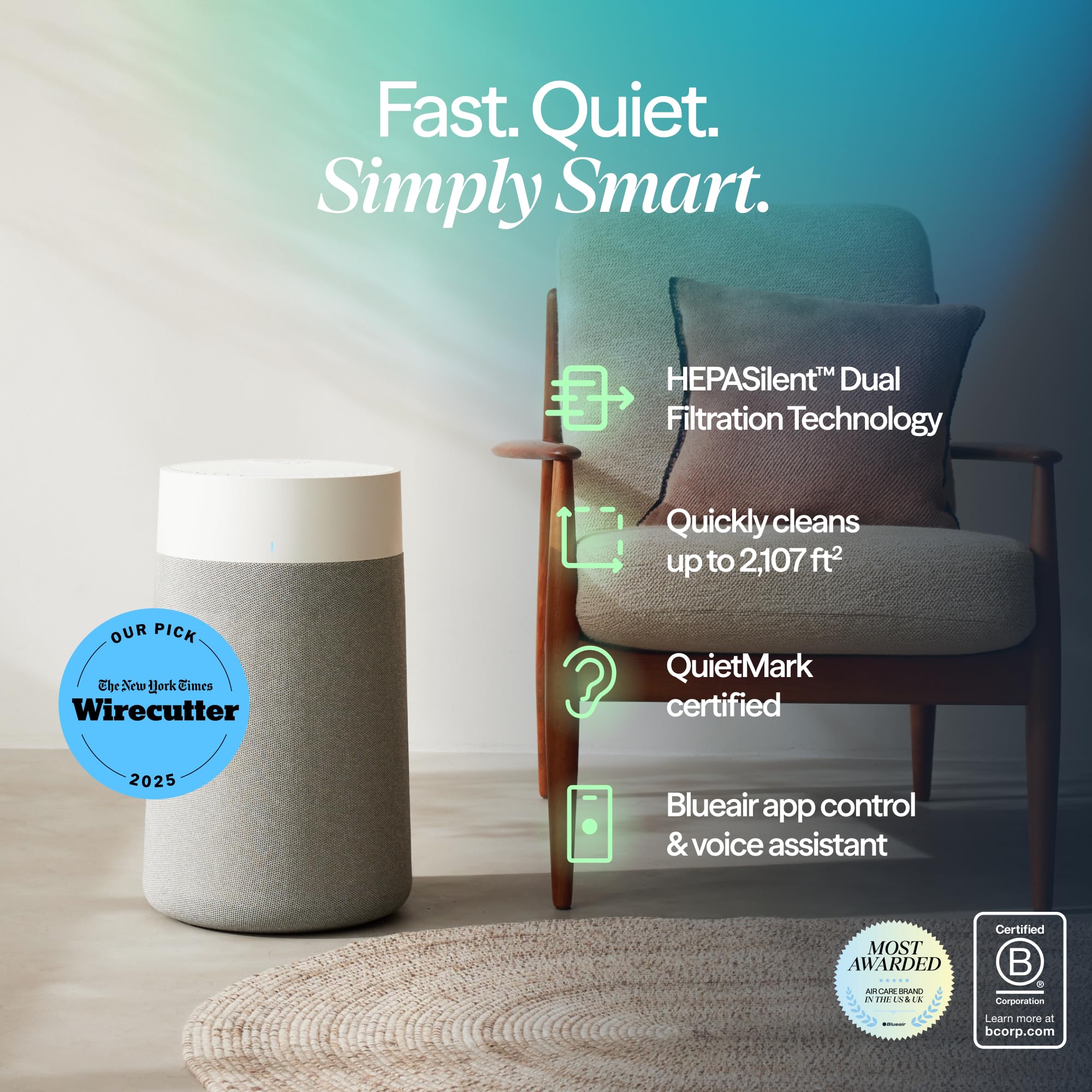 Blueair 311i Max Air Purifier - Breathe Easy -2 Blueair 311i Max Air Purifier - Breathe Easy -2