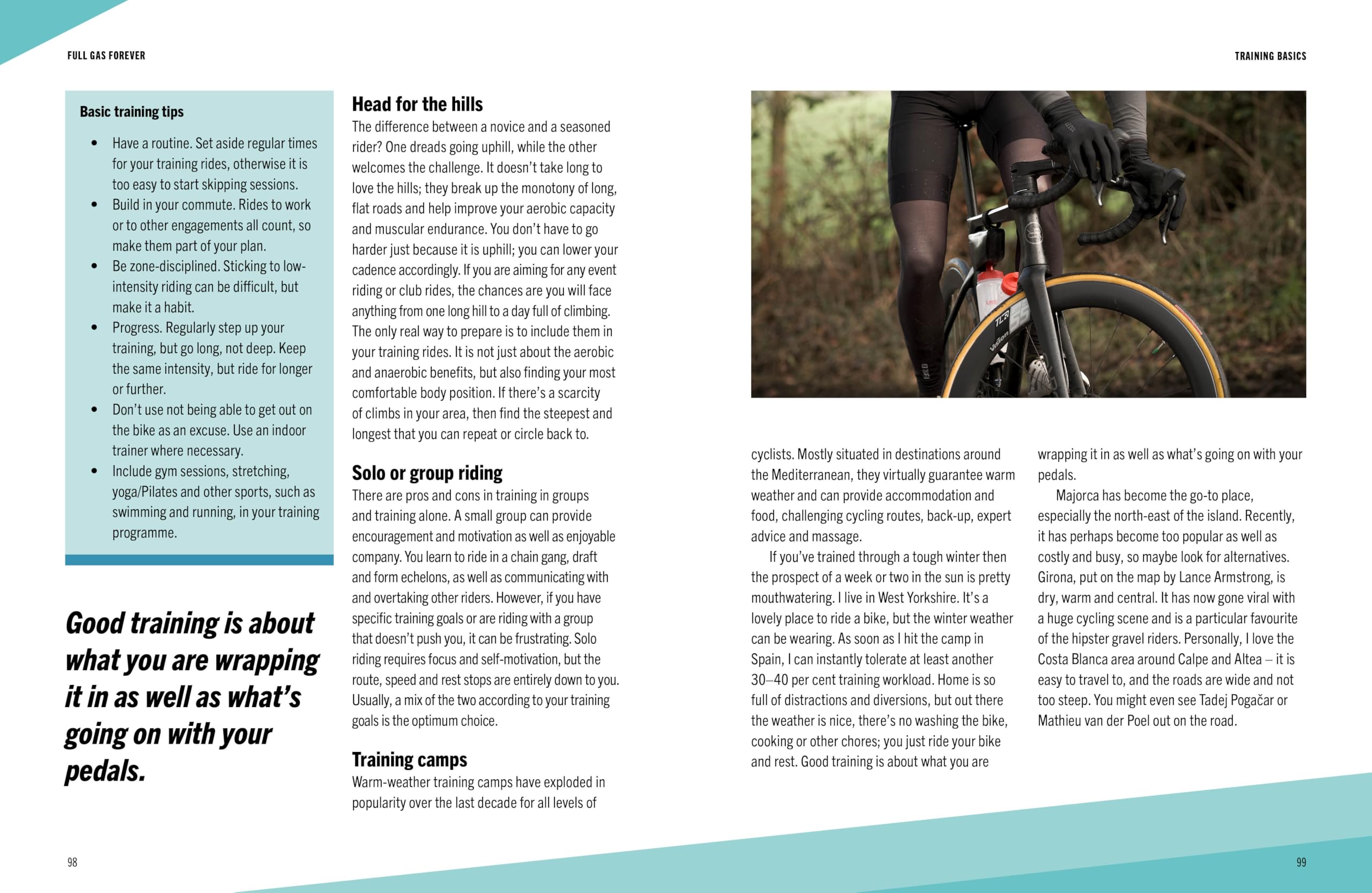 Full Gas Forever: A 40+ Cyclist's Guide to Riding Faster and Further