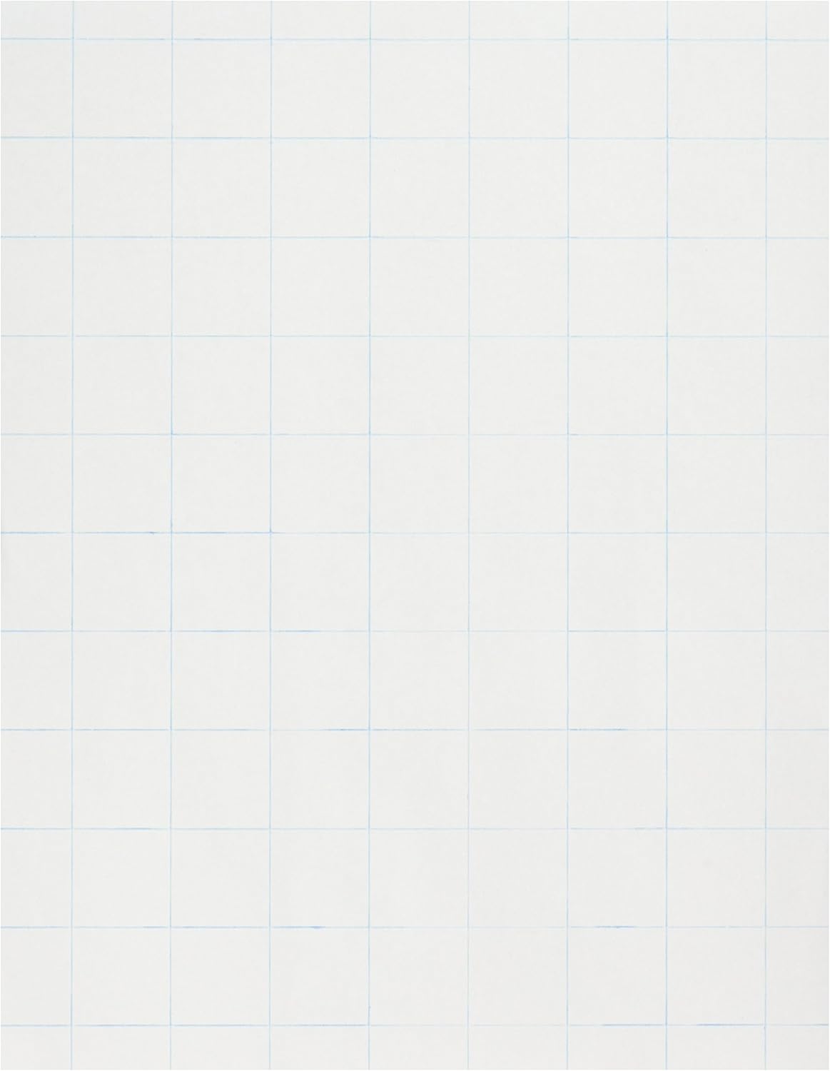 amazon com school smart 85280 double sided graph paper with in ruler 8 1 2 in x 11in ream of 500 white chart tablets office products