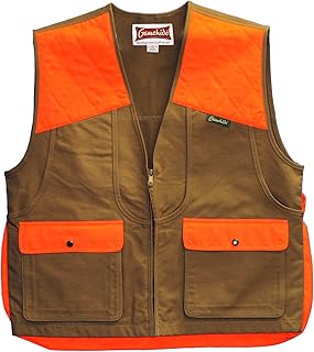 Gamehide 3st Upland Front Loading Vest, 4X-Large, Marsh Brown-Orange
