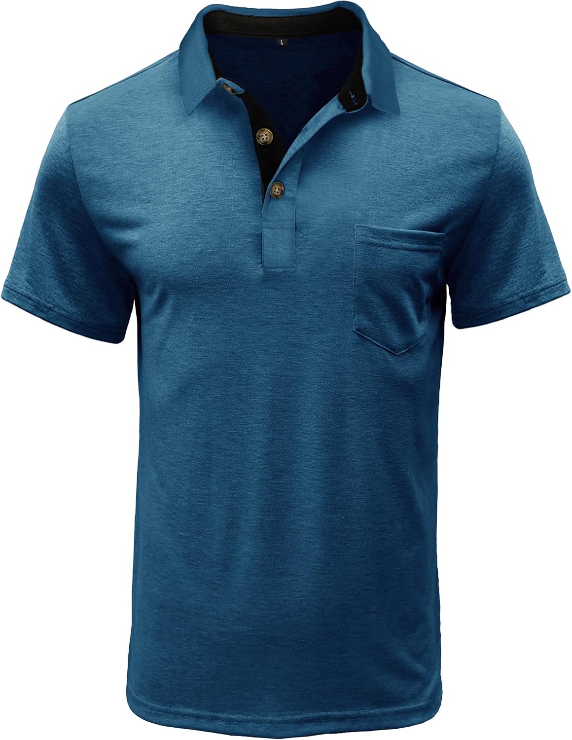 Uposiut Mens Polo Shirts Long/Short Sleeve Mens Shirts Casual Stylish Cotton True Classic Basic Tee Shirts