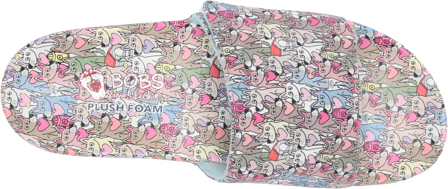 bobs plush foam slides