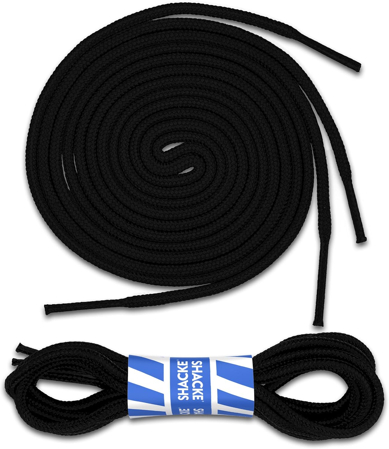 Shacke Flat Shoe laces 5/16" (2 Pair) – Perfect for sneakers and converse shoelace replacements