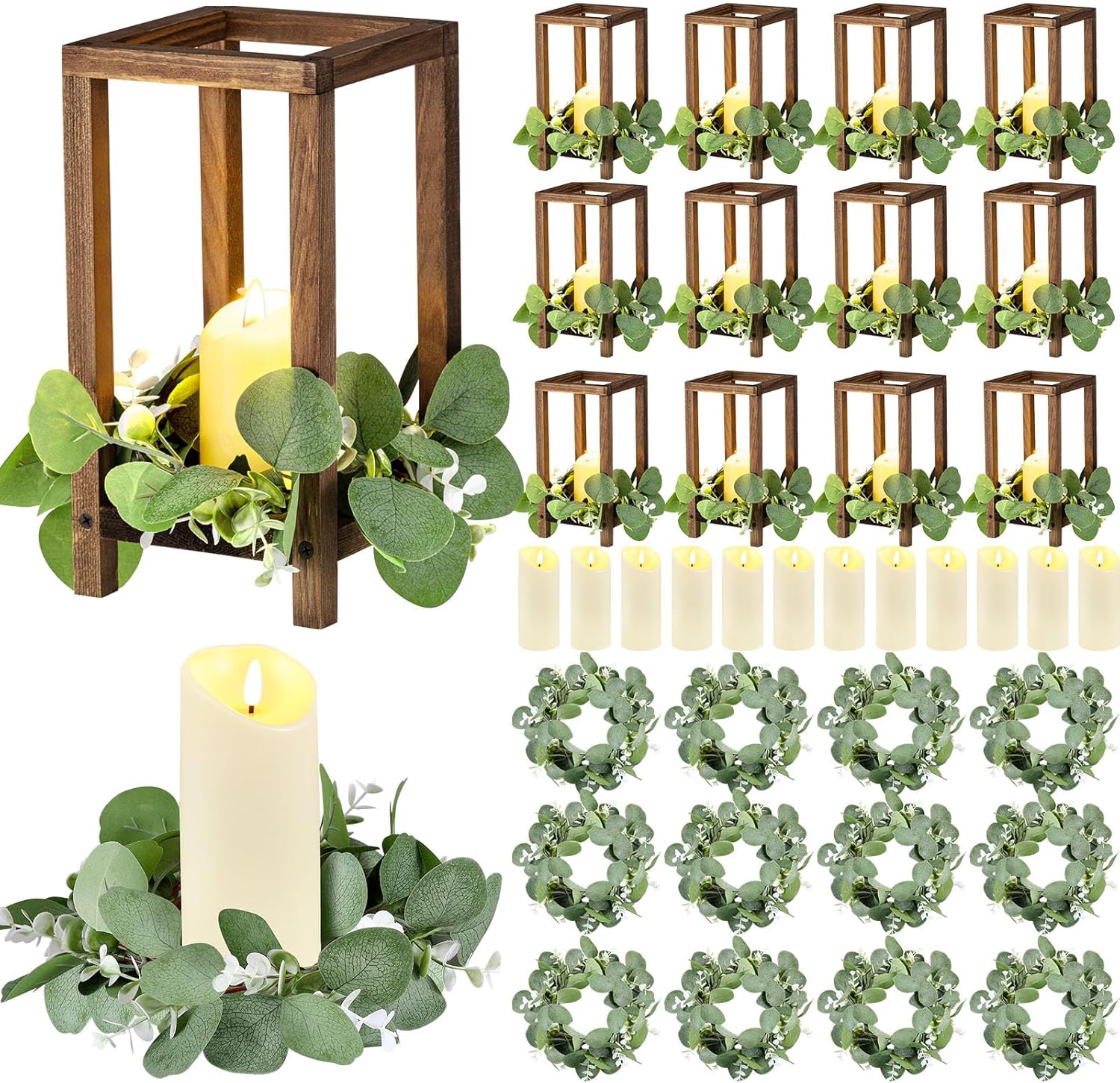 Geelin 12 Set Wedding Centerpieces for Table Include 12