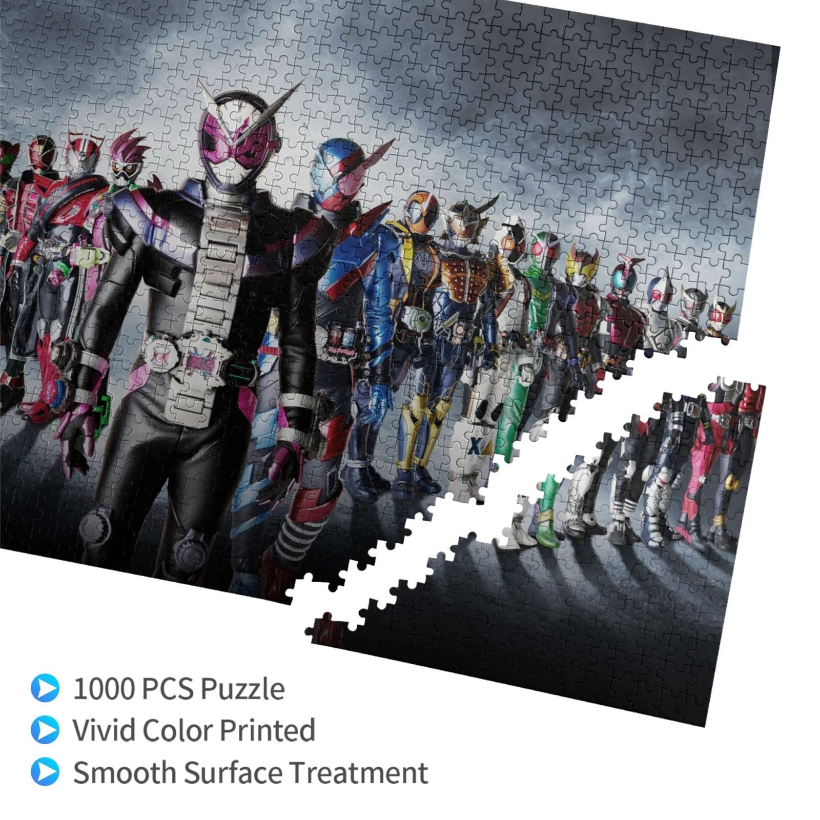 アニメキャラクター 1000ピース ジグソーパズル Amazon.co.jp: 仮面ライダー アニメ ジグソーパズル 木製 1000