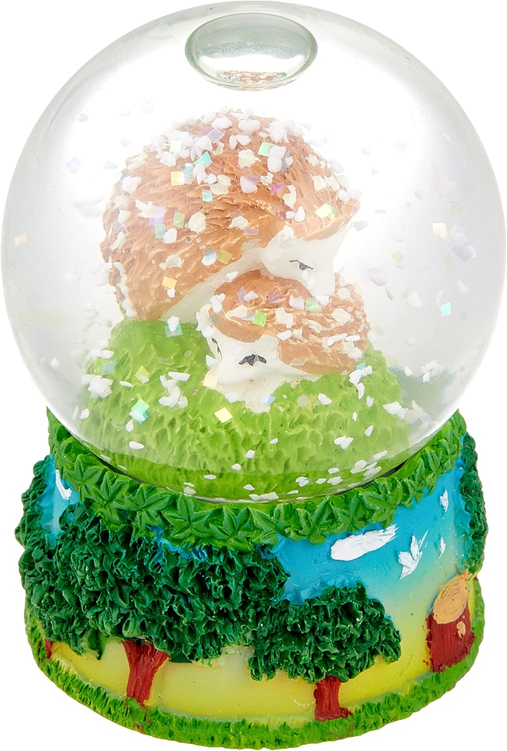 b1020110 Animal Friends Snow Globe Hedgehog