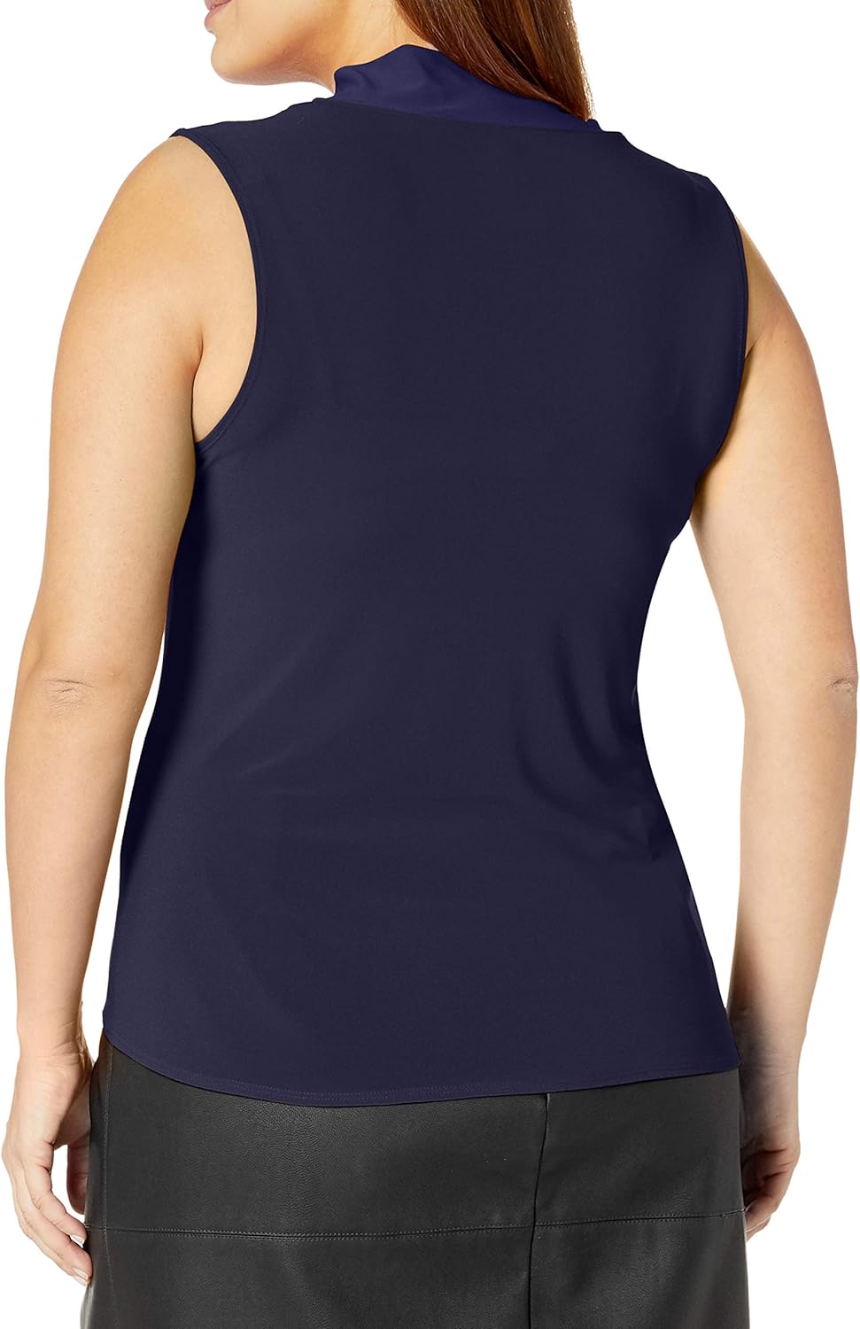 Star Vixen Women's Plus-Size Sleevelesstieneck Blouse - Image 2