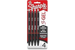 Sharpie Red Gel Pens: The Ultimate Writing Experience