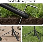 ULANZI MT-80 Aluminum Tripod Stand, 7FT Extendable Camera Phone Tripod for Travel, Auto Pop-Up, 1/4" Screw, 360 Ball Head Portable Photo Video Light Stand for DSLR Camera, Ring Light, Video Rig