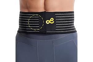Umbilical Hernia Belt for Men and Women - Abdominal Support Binder with Compression Pad