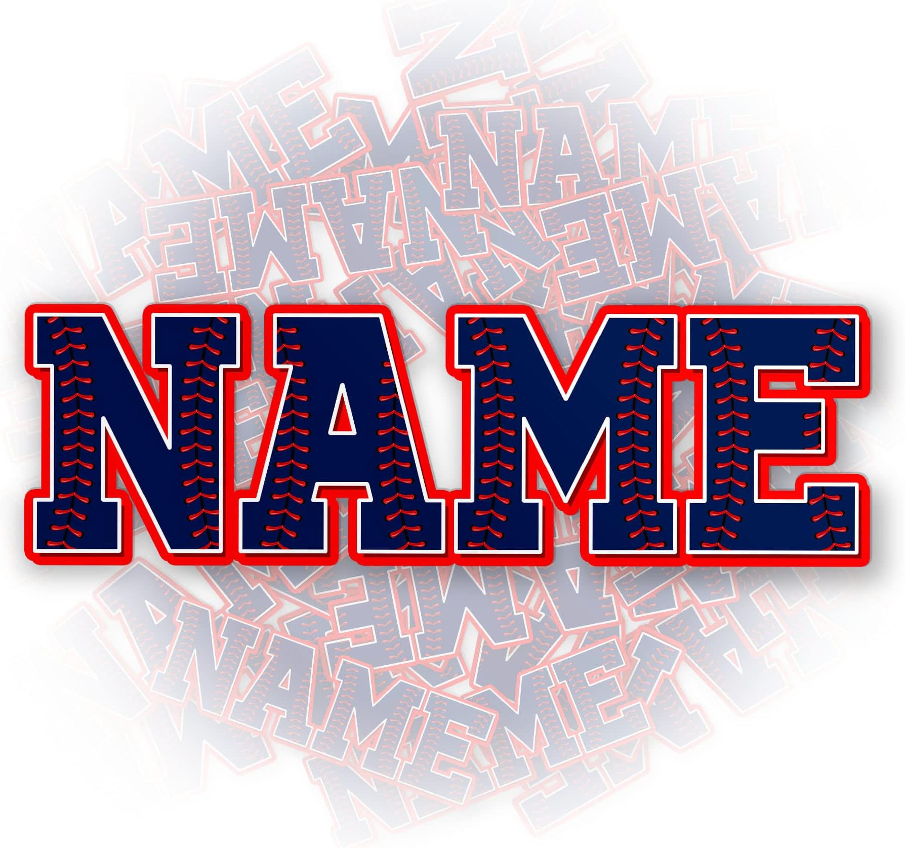 Custom Name Baseball Helmet Sticker Personalized Name Baseball Softball Helmet Decal Stickers Die-Cut Waterproof Vinyl Sticker for Laptop Water Bottle Phone Case Cars Merchandise Decor Decal Stuff