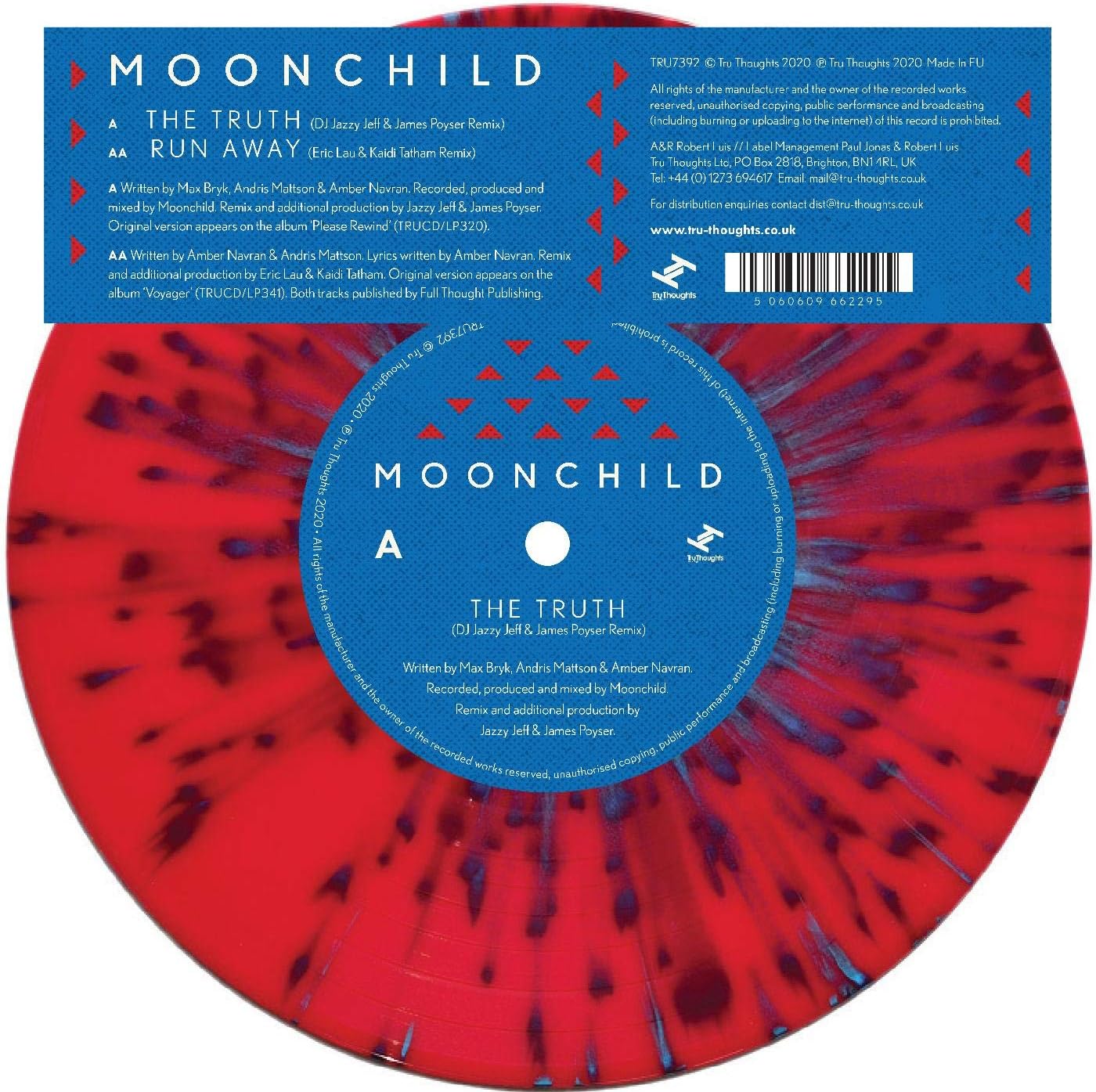The Truth (DJ Jazzy Jeff & James Poyser Remix)"/ "Run Away (Eric Lau & Kaidi Tatham Remix) (Ltd RSD 2020