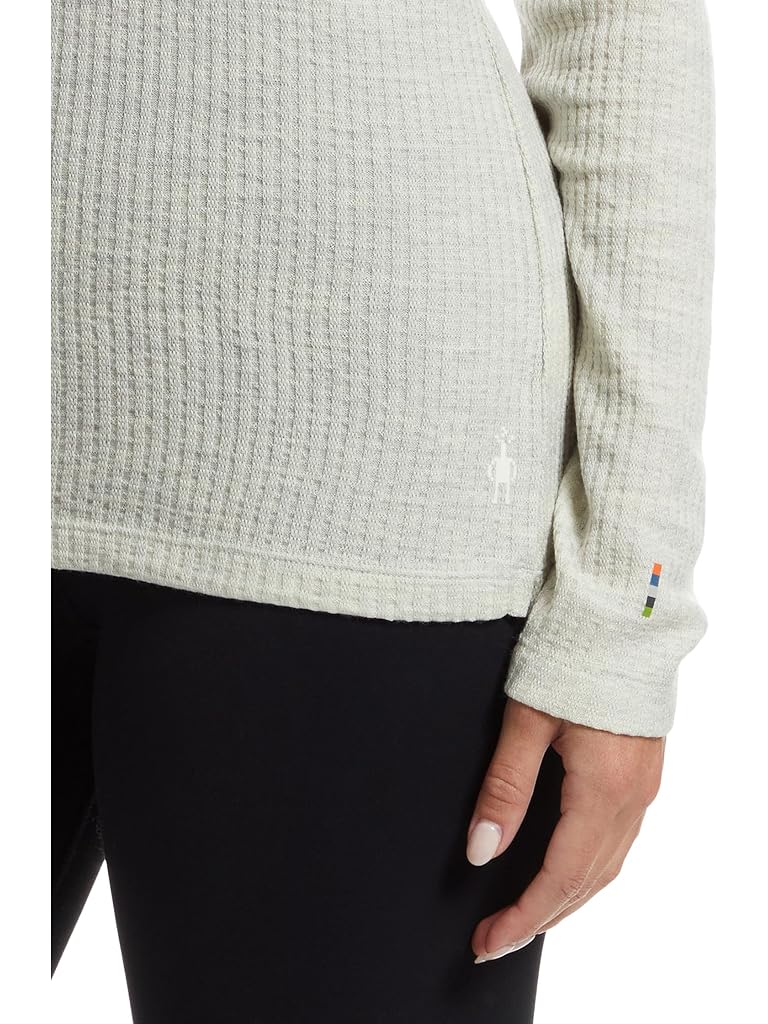 Beige Smartwool Thermal Merino Rib Crew