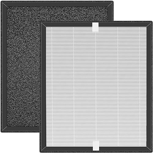 Filtros HEPA de repuesto compatibles con el purificador de aire PARTU BS-10, filtración de 3 etapas de carbón activado de alta eficiencia, paquete