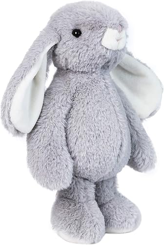 Miniatura 2 de DILLY DUDU Juguete de peluche de conejo gris, los mejores regalos de 10 pulgadas