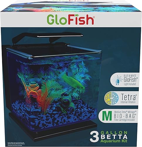 Miniatura 2 de Kit de acuario GloFish Betta Shadowbox