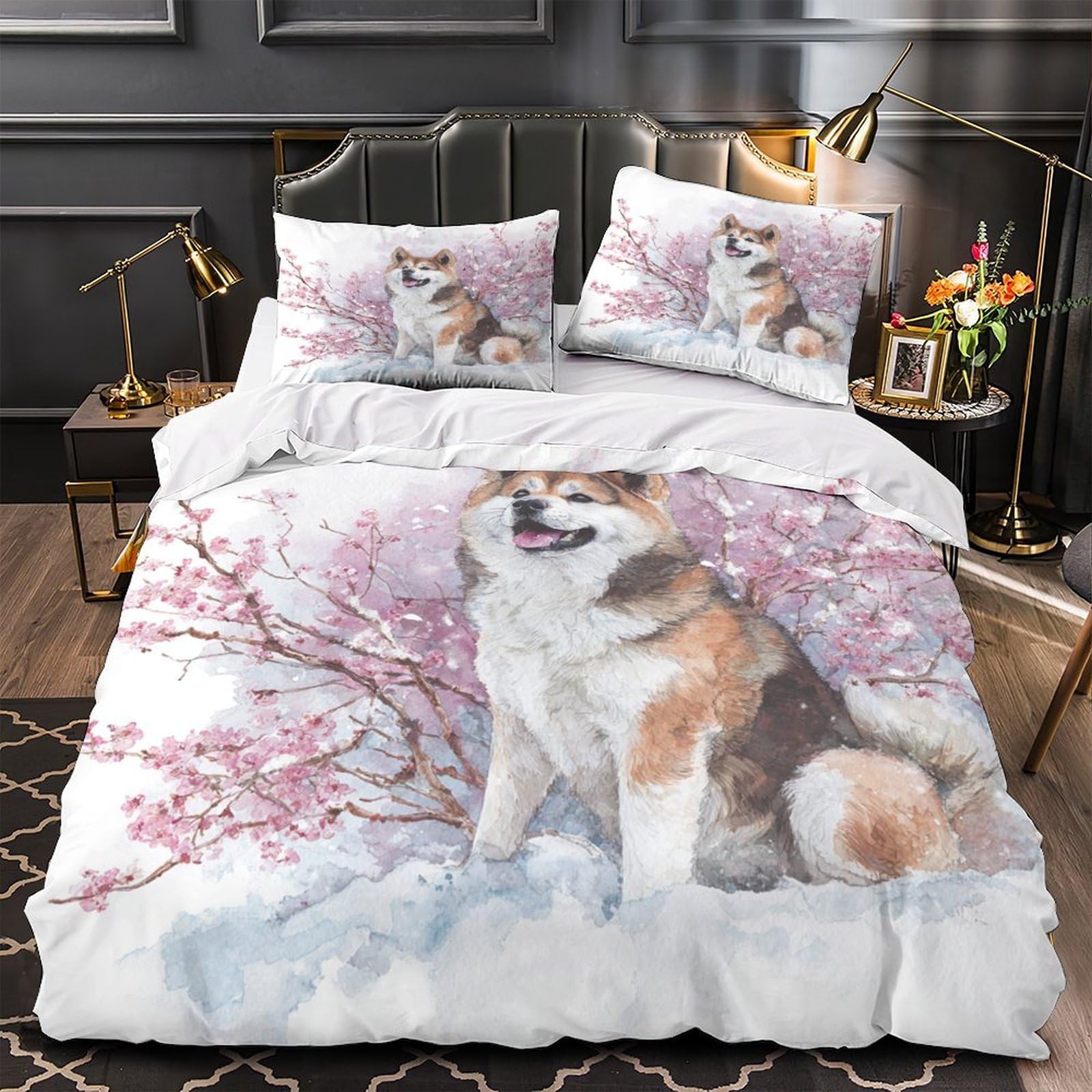 Parure de lit avion 3D King : housse de couette en microfibre douce pour lit double d'ado