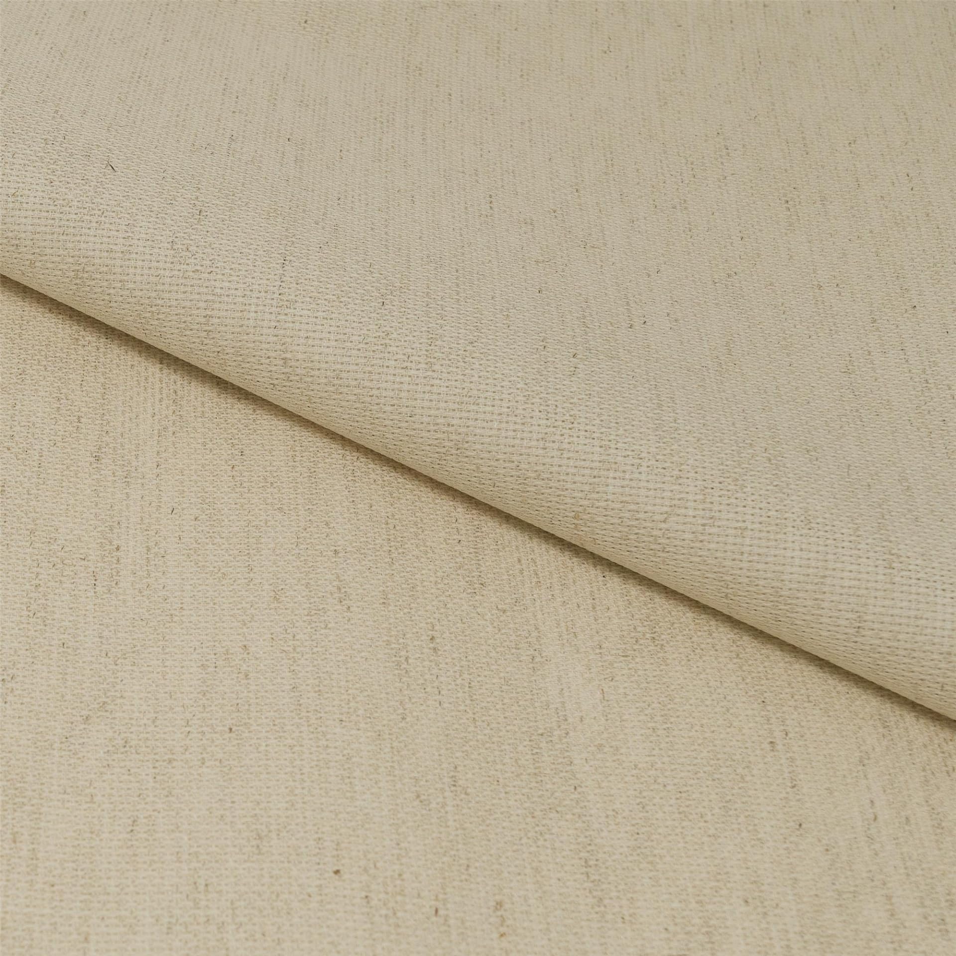 Zweigart Off-White 14 Count Rustico Aida Bleached Oatmeal 50X55cm (19.5X21.5 Inches) - Fat Qtr