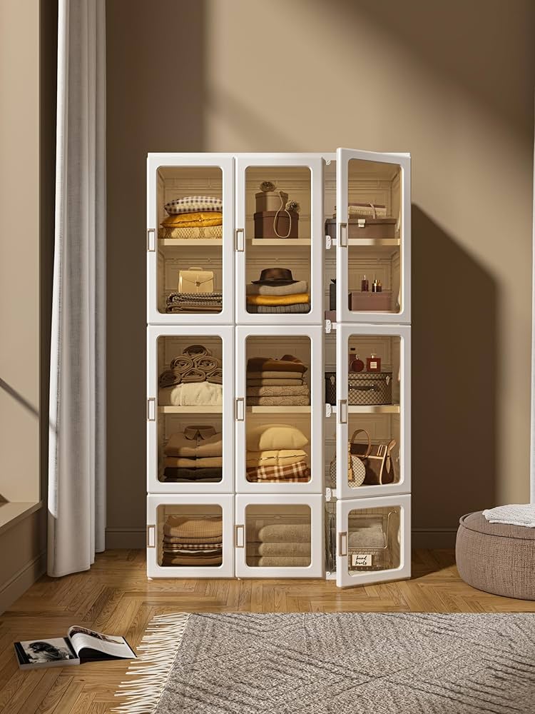 Amazon｜ANTBOX ポータブルワードローブクローゼット収納