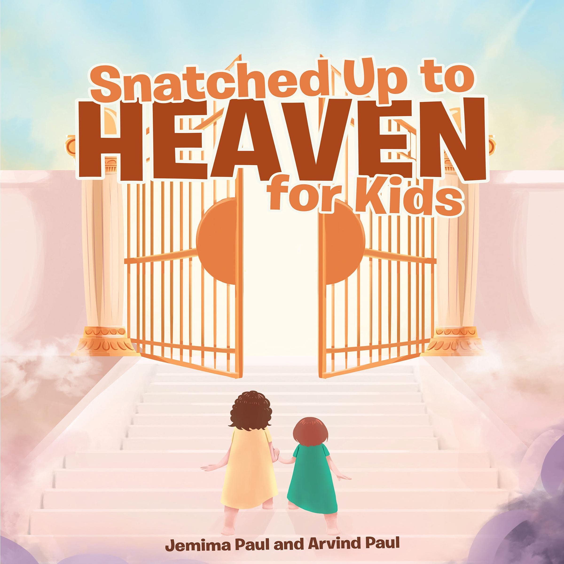 Cover art for Snatched Up to Heaven for Kids