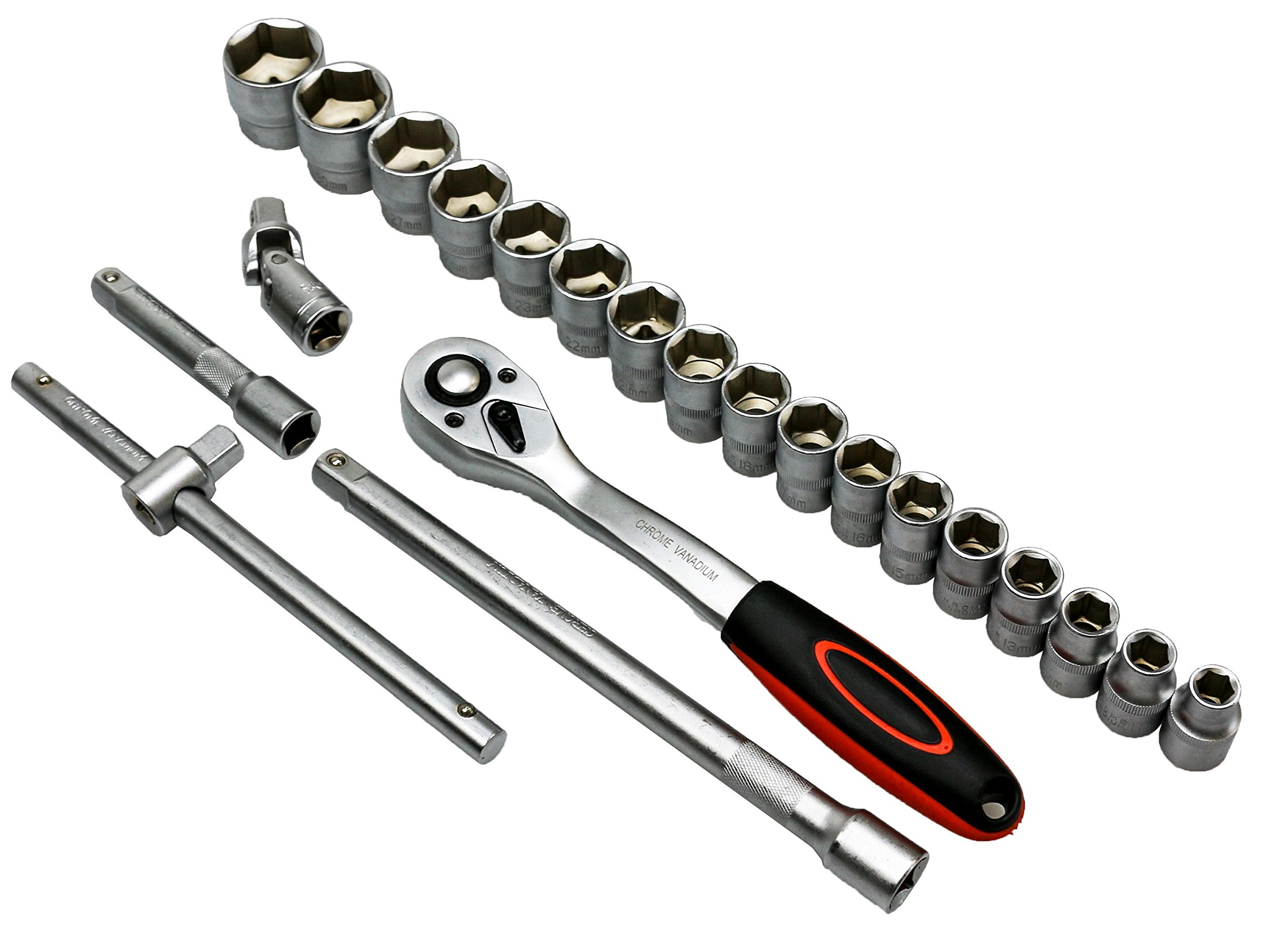 Fischer Darex -Module mousse de 22 outils pour servantes d'atelier composé de douilles 1/2" et accessoires