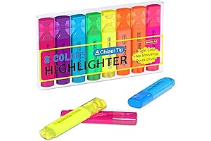 Shuttle Art Highlighter Pens: Liquid Radiance for Brilliant Accents