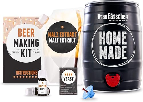 Miniatura 2 de BrewBarrel - Hefeweizen - Kit de fabricación de cerveza - Prepara tu propia cerveza artesanal en el KEG - Kit de inicio con ingredientes completos