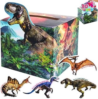 JOYIN Valentines Boxes Dinosaur Set