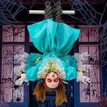 [Moving Hands] 30'' Halloween Animatronic Decorations Outdoor Hanging Doll
