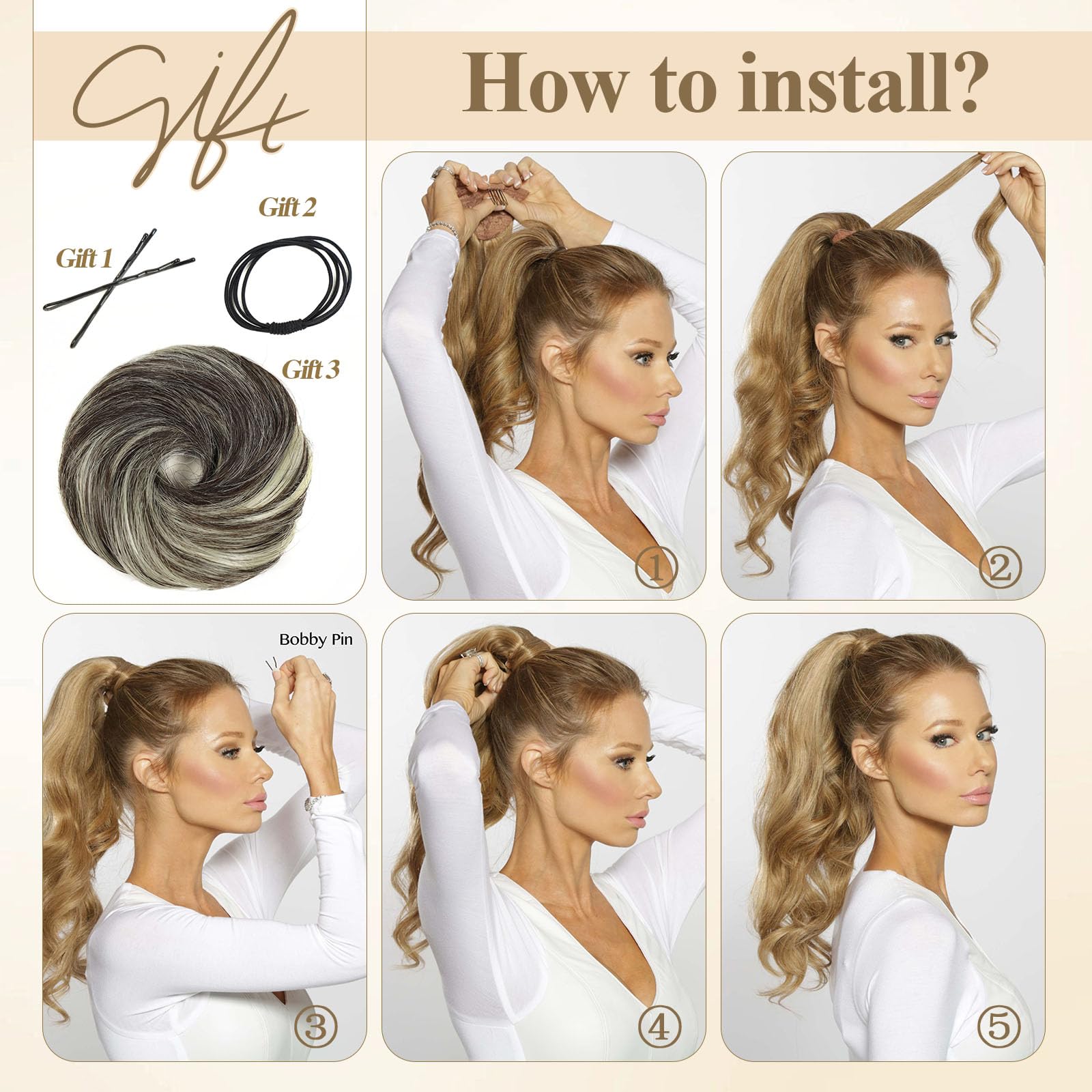 BEAUTY ON LINE Ponytail Extension - Image 4