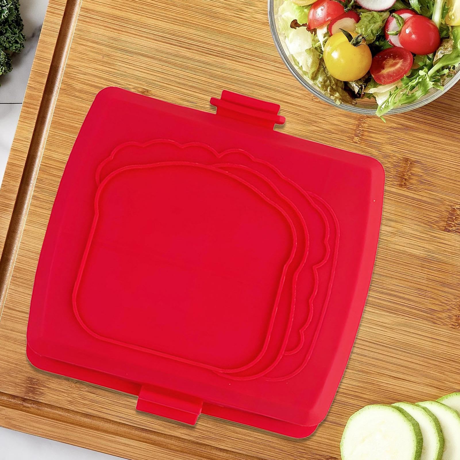 Grille-Sandwich - Préparateur De Sandwich Grillé Au Fromage - Presse pour Préparer des Snacks Grillés comme des Croque-Monsieur au Petit-Déjeuner
