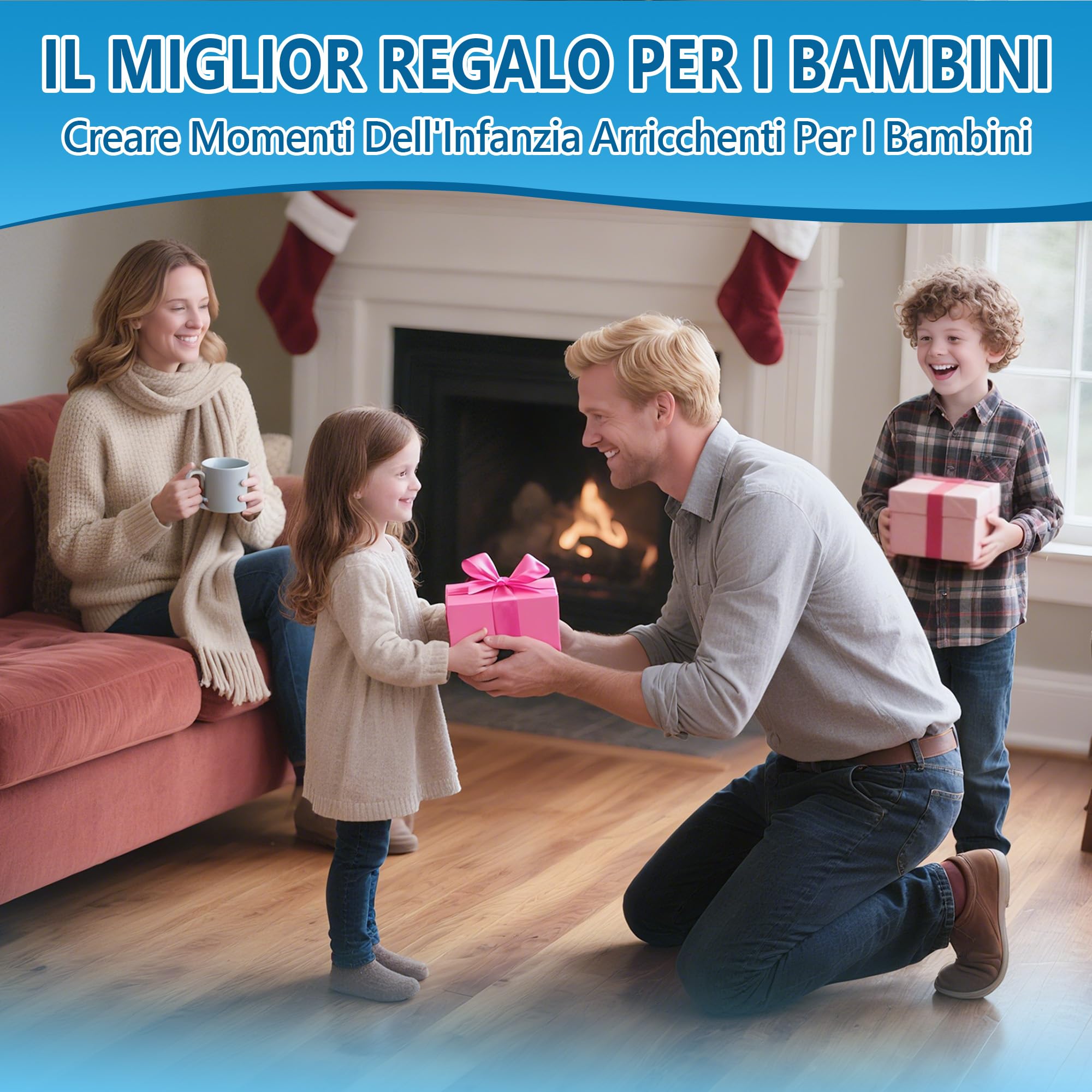 Charmofun Mini Drone Bambini con Luci, RC Aereo Giocattolo Drone Telecomandato con Funzione Hovering, 3D Flip e 3 Batterie, Giocattoli Regalo Per Principianti, Ragazzi e Ragazze