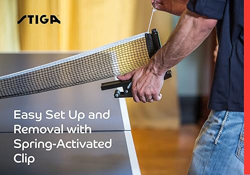 Miniatura 7 de STIGA Performance - Juego de 4 palas de ping pong para 4 jugadores, raquetas de tenis de mesa, 6  3 estrellas bolas naranjas y blancas